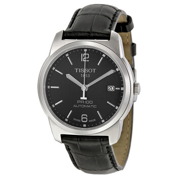 PR100 Automatic  Black Dial Watch T0494071605700