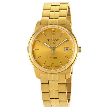 PR100 Gold PVD Watch T0494103302700