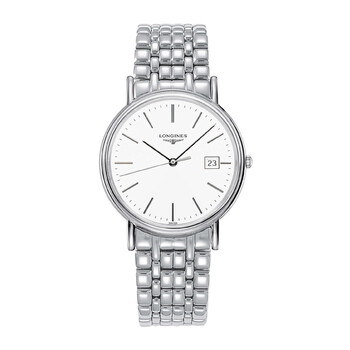 PRESENCE White Dial Watch L4.790.4.12.6