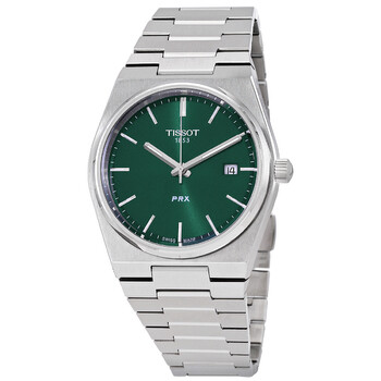 PRX TClassic Quartz Green Dial Watch T1374101109100