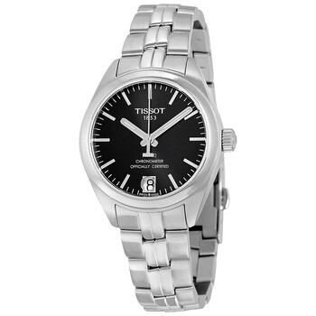 PR 100 Automatic Black Dial Watch T101.208.11.051.00