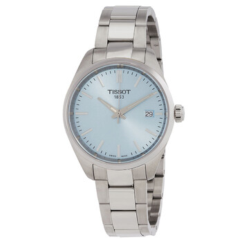 PR 100 Quartz Ice Blue Dial Watch T1502101135100