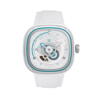 PSeries Automatic White Dial Watch P3C10
