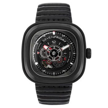 P Series Automatic Black Dial Watch P3C06