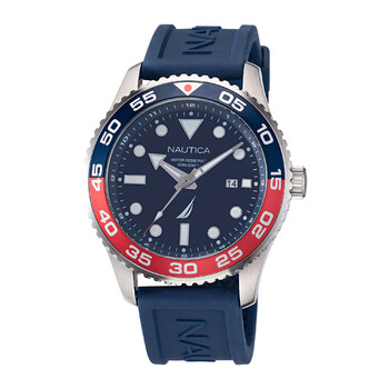 Pacific Beach Quartz Blue Dial Watch NAPPBF144