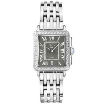 Padova Quartz Diamond Black Dial Watch 12301B