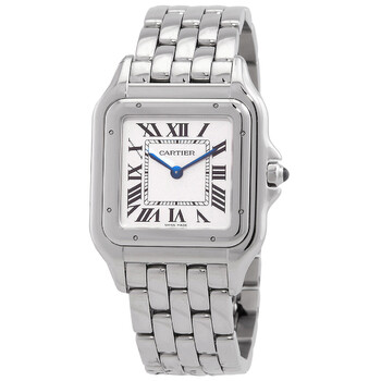 Panthre De Cartier Quartz Silver Dial Watch WSPN0011