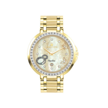 Papillon Mother of Pearl Dial Watch 50111RM6
