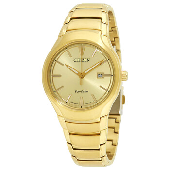 Paradigm Gold Dial Yellow Goldtone Watch AW155254P