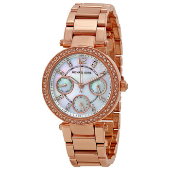 Parker MultiFunction Rose Goldtone Watch MK5616