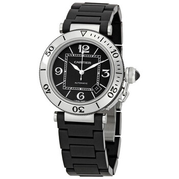 Pasha Seatimer Steel Rubber Watch W31077U2