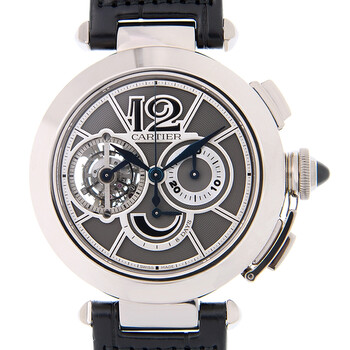 Pasha Tourbillon Chronograph 18 kt White Gold Watch W3030013