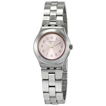 Passionement Rose Dial Steel Watch YSS310G