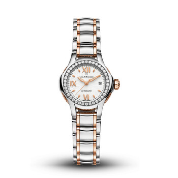 Pathos Queen Automatic Diamond White Dial Watch 00.10551.07.25.31