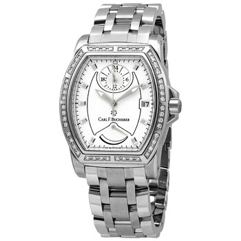 Patravi Automatic Diamond White Dial Watch 00.10612.08.23.31