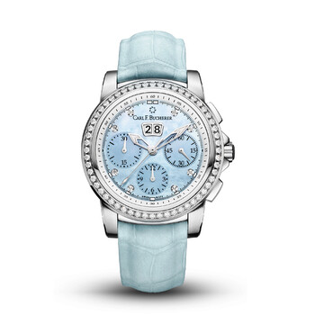 Patravi ChronoDate Chronograph Automatic Diamond Watch 00.10611.08.84.11