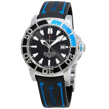 Patravi Scubatec Chronograph Automatic Batman Bezel Watch 00.10632.23.33.01