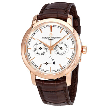 Patrimony DayDate Power Reserve 18K Rose Gold Watch 85290000R9969