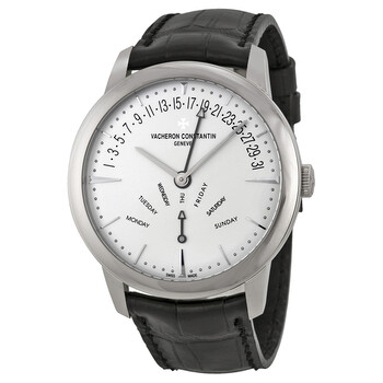 Patrimony Retrograde DayDate Silver Dial Automatic Watch 86020000G9508