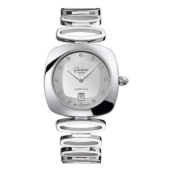 Pavonina Quartz Diamond Silver Dial Watch