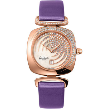 Pavonina Quartz Diamond White Dial Watch