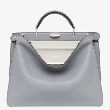 Peekaboo Leather Briefcase