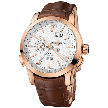 Perpetual Manufacture Automatic Chronometer Silver Dial Watch