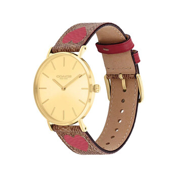 Perry Gold Dial Watch