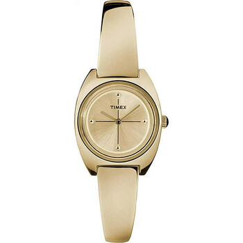 Petite SemiBangle Quartz Gold Dial Watch TW2R70000