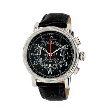Phileas Chronograph Quartz Black Dial Watch 472APHL