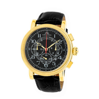 Phileas Chronograph Quartz Black Dial Watch 472BPHL