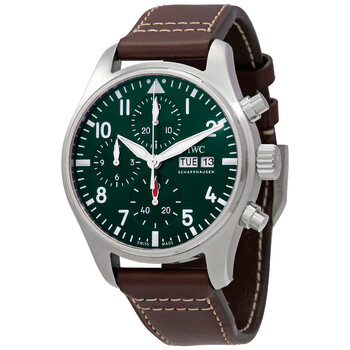 Pilot Chronograph 41 Automatic Green Dial Watch IW388103