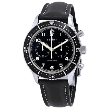 Pilot Chronograph Automatic Black Dial Watch 03.2240.406921.C774