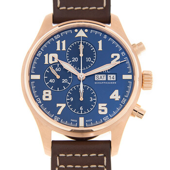 Pilot Le Petit Prince Chronograph Automatic Blue Dial Watch IW377721