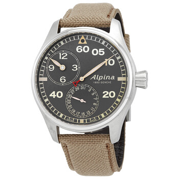 Pilot Manufacture Automatic Regulator Camouflage Grey Dial Watch AL950BGR4S6