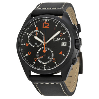 Pilot Pioneer Chronograph Black Dial Watch H76582733