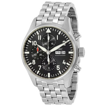 Pilot Spitfire Automatic Chronograph Grey Dial Watch IW377719