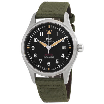 Pilots Automatic Black Dial Watch IW326805