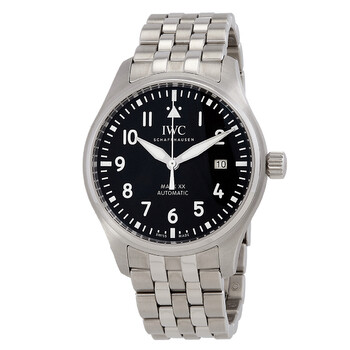 Pilots Automatic Black Dial Watch IW328202
