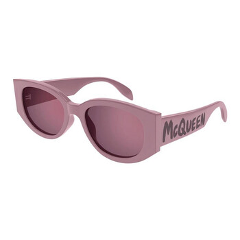 Pink Gradient Oval Sunglasses AM0330S 007