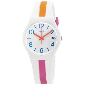 Pinkline Quartz White Dial Watch GW408