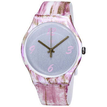 Pinkquarelle Grey Dial Watch SUOW151
