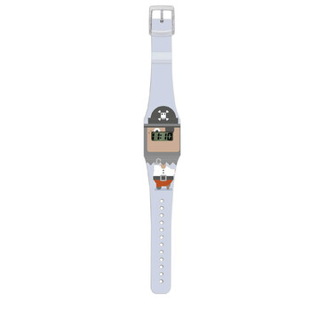 Pirate Paperlike Quartz Digital Kids Watch PU10647.0