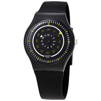 Piu Nero Quartz Black Dial Watch SUOB157