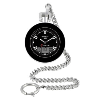 Pocket Touch Black Dial Pocket Watch T8574201905100
