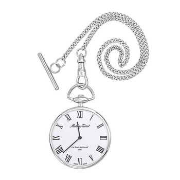 Pocket Watch Quartz White Dial Watch P3ABR