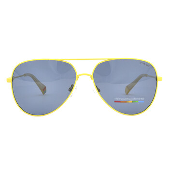 Polarized Blue Pilot Sunglasses PLD 6187S 040GC3