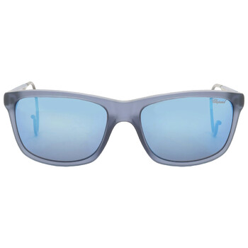 Polarized Blue Square Sunglasses SCH156M AGQB