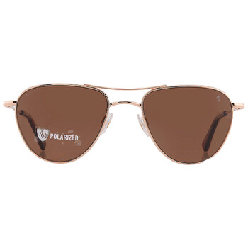 Polarized Brown Pilot Sunglasses SEBRINGP 2