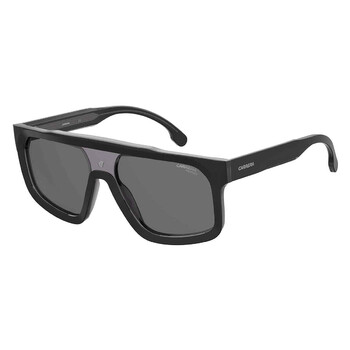 Polarized Grey Browline Sunglasses CARRERA 1061S 008AM9